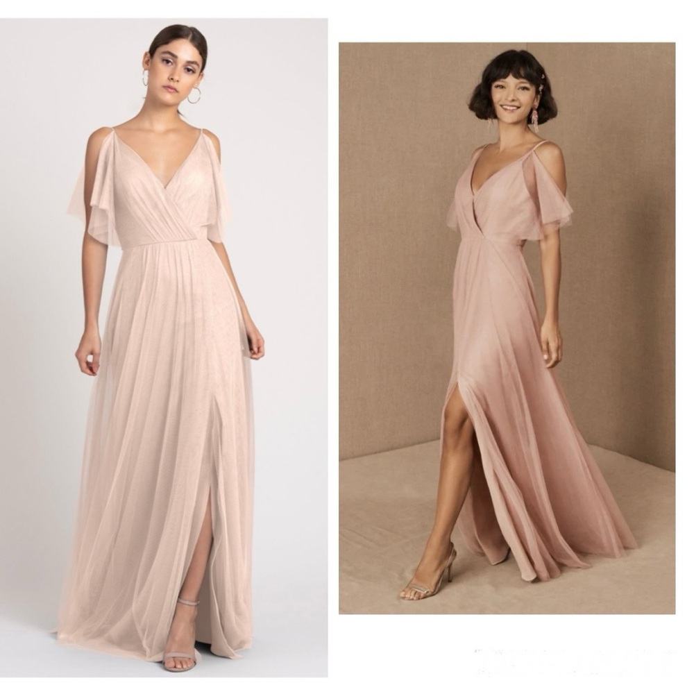 Jenny Yoo Blush Maxi Dress - Picture 3 of 13